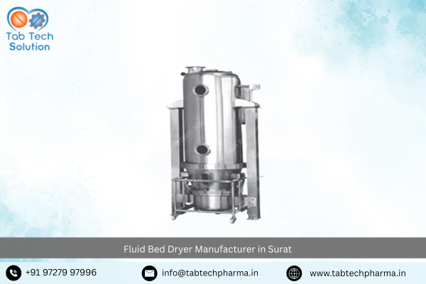 Fluid Bed Dryer Manufacturer in Surat