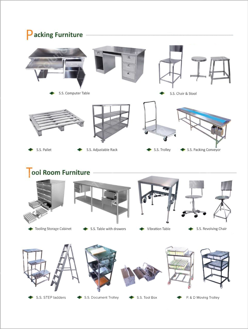 Clean Room Furniture, Tool Room & Packing CRF, Supplier and Manufacturer in Ahmedabad, Gujarat, India